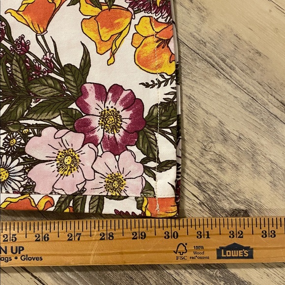 Wrangler Wanderer x Free People Mid Rise Floral Retro Festival Boho Flare Sz 26 - Picture 7 of 16